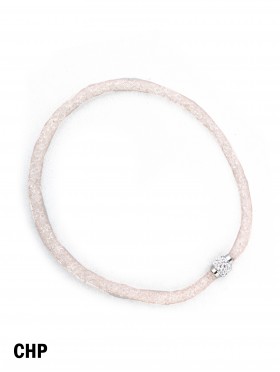 SPARKLE TUBE RHINESTONE NECKLACE